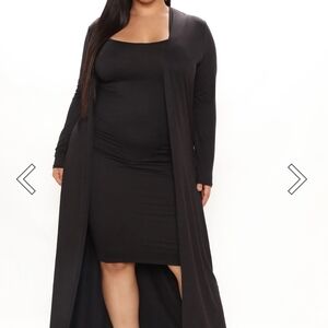 Elegant Black Maxi Dress